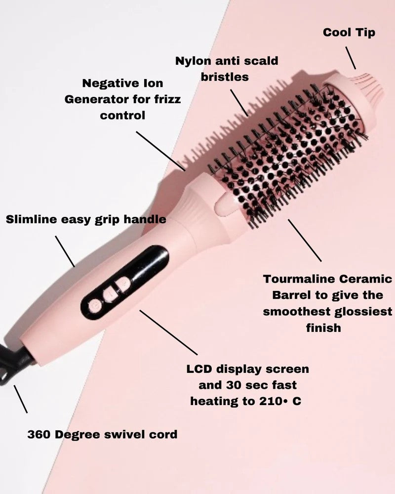 Silked© Thermal Hair Straightening Brush